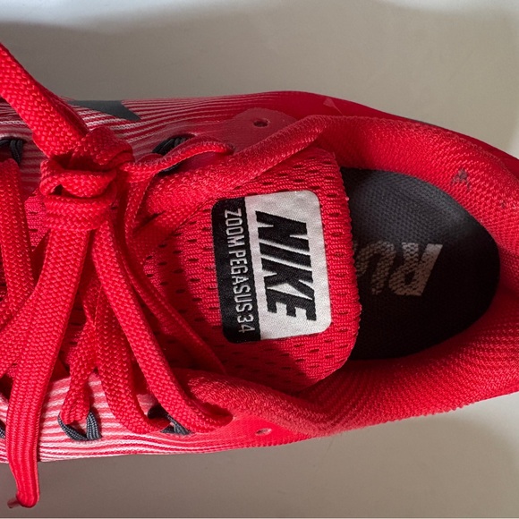 Nike Zoom Pegasus 34 speed red 9.5 - Picture 7 of 9